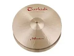 Turkish Cymbals 14" Jazz Series Millennium Hi-Hats MLN-H14 (Pair) main image