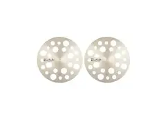 Turkish Cymbals 16" Effects Series FX Holey Hi-Hat FXH-H16 (Pair) main image
