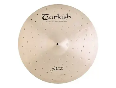 Turkish Cymbals 21" Jazz Series Jazz Ride Cymbal J-R21