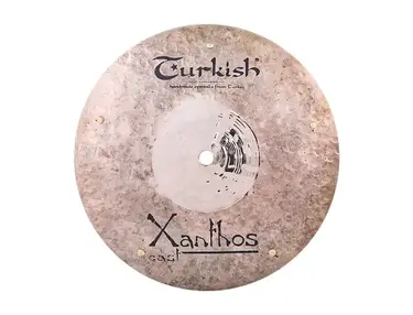 Turkish Cymbals 9" Rock Series Xanthos Cast Flat Bell Sizzle XC-FBLSZ9