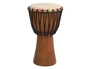 Tycoon TAJ-10S Staved Siam Oak Rope-Tuned 10″ Djembe
