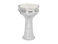 Tycoon TDA-ALP 14.5" Aluminum Darbuka w/ Built-in Tambourine main image
