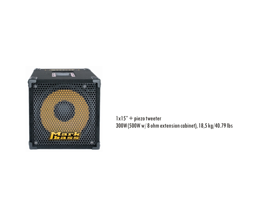 Markbass Mini CMD 151P - What To Know & Where To Buy | Equipboard