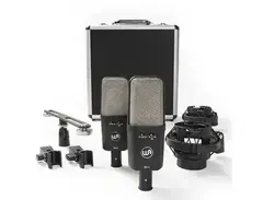 Warm Audio WA-14SP Multipattern Brass Capsule Condenser Microphone Stereo Pair
