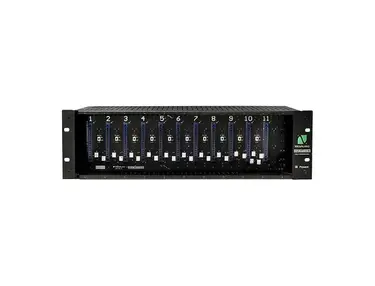 WesAudio Supercarrier II 11-Slot Powered 500 Series Rack