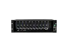 WesAudio Supercarrier II 11-Slot Powered 500 Series Rack main image