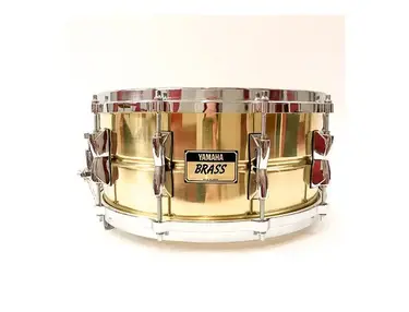 Yamaha SD-4106 14x6.5" Brass Snare Drum with Die Cast Hoops