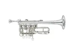 Yamaha YTR-988 Custom Bb/A Rotary Piccolo Trumpet