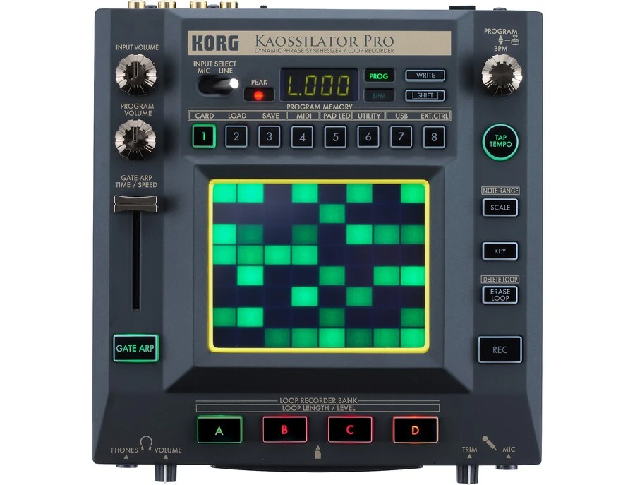 Korg Kaossilator Pro — Audio Sampler | Equipboard