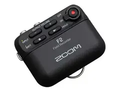 Zoom F2 Field Recorder with LMF-2 Lavalier Microphone