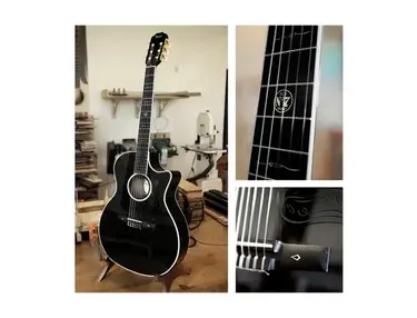 Taylor & Jack Daniels Custom Zac Brown Nylon-String Guitar
