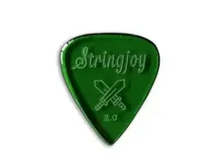Stringjoy 2.0mm Longsword Acrylic Pick main image