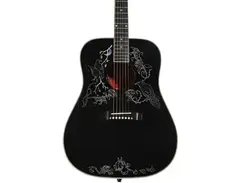 Gibson Custom Kirk Hammett Raven Acoustic-electric Guitar