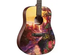 Martin D-11 Stained Glass Acoustic Guitar main image