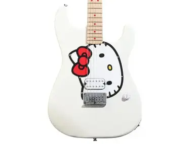 Squier x Hello Kitty Stratocaster Electric Guitar