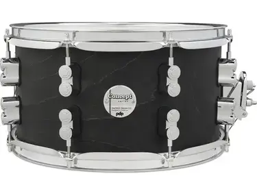 PDP Concept Black Wax Maple Snare Drum