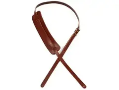 Levy's M25 Veg-Tan Leather Guitar Strap