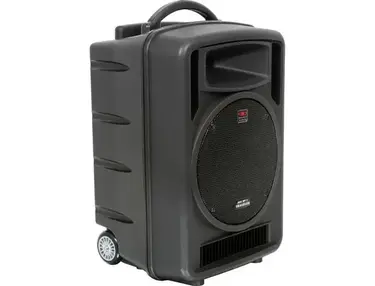 Galaxy Audio TV10 10-inch Portable PA System with CD Player, Receiver, and Wireless Handheld Mic