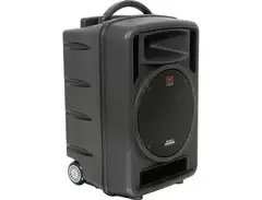 Galaxy Audio TV10 10-inch Portable PA System with CD Player, Receiver, and Wireless Handheld Mic main image