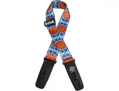 Lock-It Straps 2" Locking Guitar Strap Psychedelic Design main image