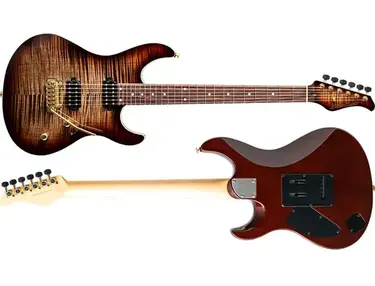 Black Cloud Black Smoker Futura S HH Guitar
