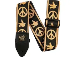 Ernie Ball Jacquard Polypro Guitar Strap Peace Love Dove