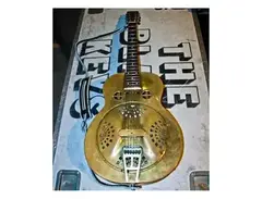 Mid '30s Dobro Spider Bridge Brass Resonator