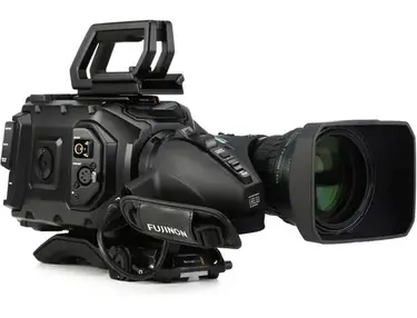 Blackmagic Design URSA Broadcast G2 with Fujinon XA20sx8.5BERM-K3 ENG Lens and MS-01 Semi-servo Rear Control