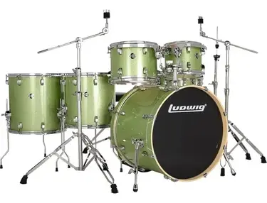 Ludwig Evolution 6-piece Drum Set with Hardware