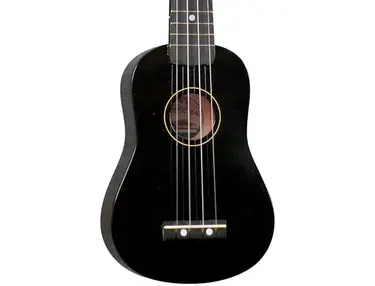 Diamond Head DU-10 Soprano Ukulele Black Black Fingerboard