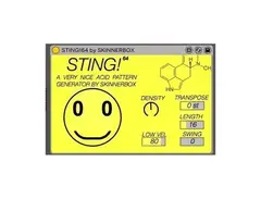 STING64 acid pattern generator plugin