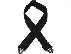 D'Addario 2-inch Nylon Auto Lock Guitar Strap - Padded Black