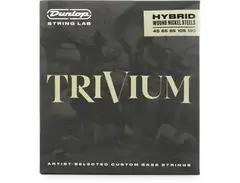 Dunlop TVMSB45130 Trivium Hybrid Nickel Wound Bass Strings - .045-.130, 5-string