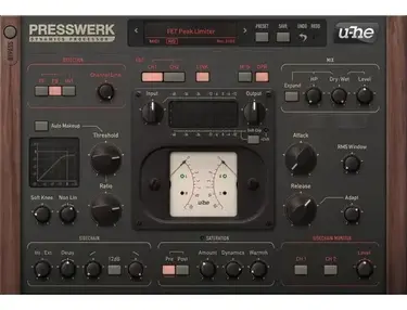 u-he Presswerk Dynamics Processor Plugin