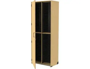 Band-Stor BS400 Folio Cabinet with Locking Laminate Doors