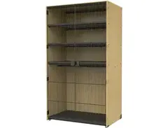 Band-Stor BS207 84" Uniform/Hat Storage Cabinet main image