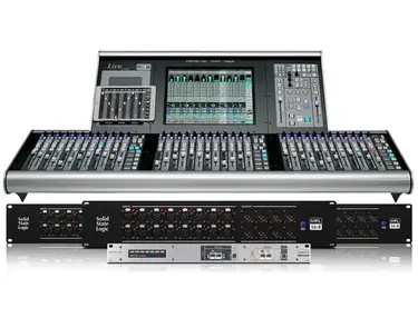Solid State Logic L200 Plus Live Console Dante Install Bundle
