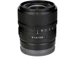 Sony SEL15F14G 15mm Wide Angle Lens