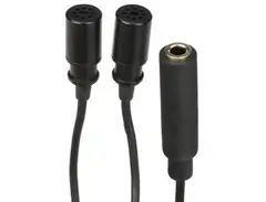 Saramonic LavMicro U1C Dual Clip-on Lavalier Microphone with Lightning Connector main image