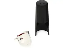 BG LD Duo Ligature for Bb Clarinet and Alto Saxophone - Silver-plated