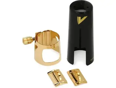 Vandoren LC08P Optimum Tenor Saxophone Ligature - Gilded Gold