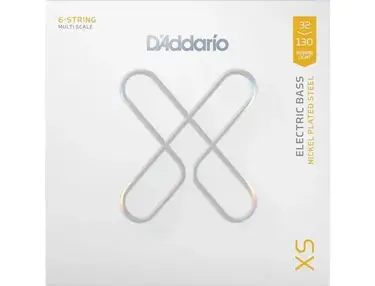 D'Addario XSB32130MS XS Nickel 6-string Electric Bass Guitar Strings