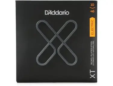 D'Addario XTE1046 XT Nickel Wound Electric Guitar Strings - .010-.046 Regular Light