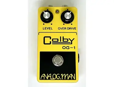 Colby Amplification x Analog Man OG-1 Overdrive Pedal