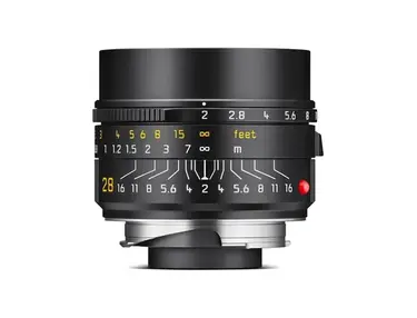 Leica Summicron-M 28mm f/2 ASPH. Lens (Leica M, Black, Reissue)