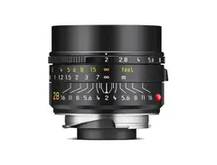 Leica Summicron-M 28mm f/2 ASPH. Lens (Leica M, Black, Reissue)