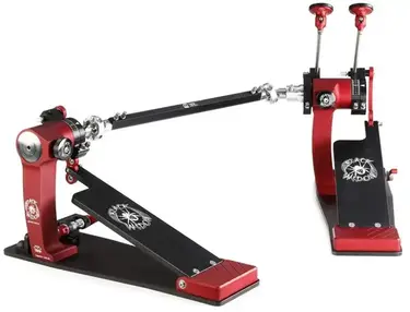 Trick Drums Pro 1-V Black Widow Shortboard Double Bass Drum Pedal