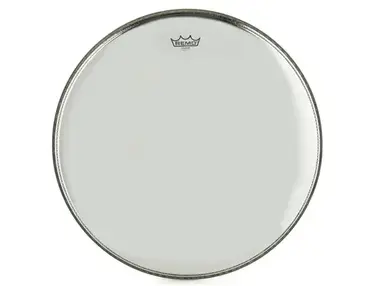 Remo Ambassador Starfire Chrome Bass Drumhead - 22 inch