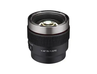 Samyang Cine V-AF 75mm T1.9 FE Lens (Sony E-Mount)