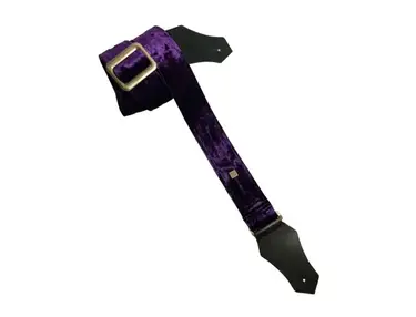 Get'm Get'm Crushed Velvet 2" Guitar and Bass Strap